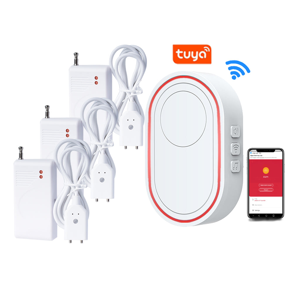 Topvico Tuya WiFi Water Leak Detector & Alarm - Online Manual
