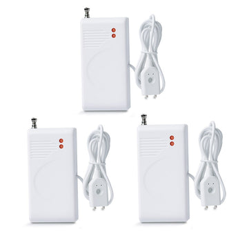 Topvico 1/2/3/5pcs 433mhz Water Leak Detector Sensor For Underground Basement Sump Pump Overflow Alarm Hub Required - Topvico