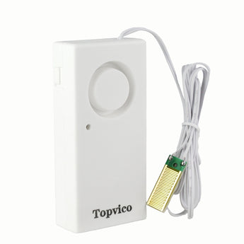 Topvico 300 / 500 / 1000pcs Water Leakage Sensor Detector / Water Leak Alarm Flood Detection / 120dB Alert # Free Shipping by DHL - Topvico