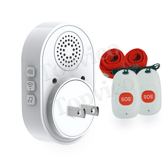 Topvico Panic Button WiFi for Elderly, Emergency Senior Fall Alert, Tuya Smart SOS Alarm Wireless Call Button - Topvico